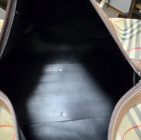 BURBERRYS DUFFLE TRAVEL BAG - Picture 5 of 13